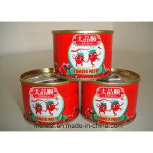 70g Canned Tomato Ketchuo with Easy Open Lid